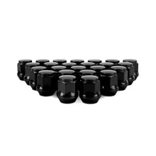 Load image into Gallery viewer, Mishimoto Steel Acorn Lug Nuts M14 x 1.5 - 24pc Set - Black