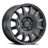 Raceline 401B Aero 18x8in / 5x100 BP / 40mm Offset / 72.62mm Bore - Satin Black Wheel