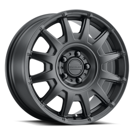 Raceline 401B Aero 17x8in / 5x100 BP / 40mm Offset / 72.62mm Bore - Satin Black Wheel