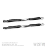 Westin 19-22 Chev/GMC Silverado/Sierra 1500 DC (Excl. 2019 Ltd) PRO TRAXX 5 Oval Nerf Step Bars - SS