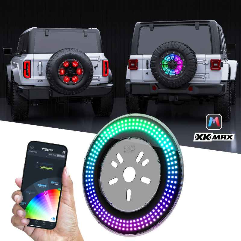 XK Glow XKmax RGBW 5th Wheel Light for Ford Bronco