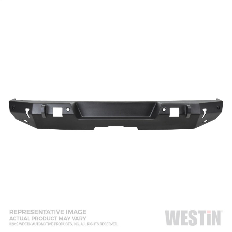 Westin 2020 Jeep Gladiator w/Sensors WJ2 Rear Bumper w/Sensor - Textured Black