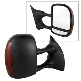 xTune Ford Superduty 02-07 Manual Extendable Power Heated Adjust Mirror Right MIR-FDSD99S-PW-AM-R