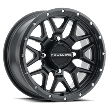 Load image into Gallery viewer, Raceline A94B Krank 14x7in / 4x110 BP / 10mm Offset / 83.8mm Bore - Satin Black Wheel