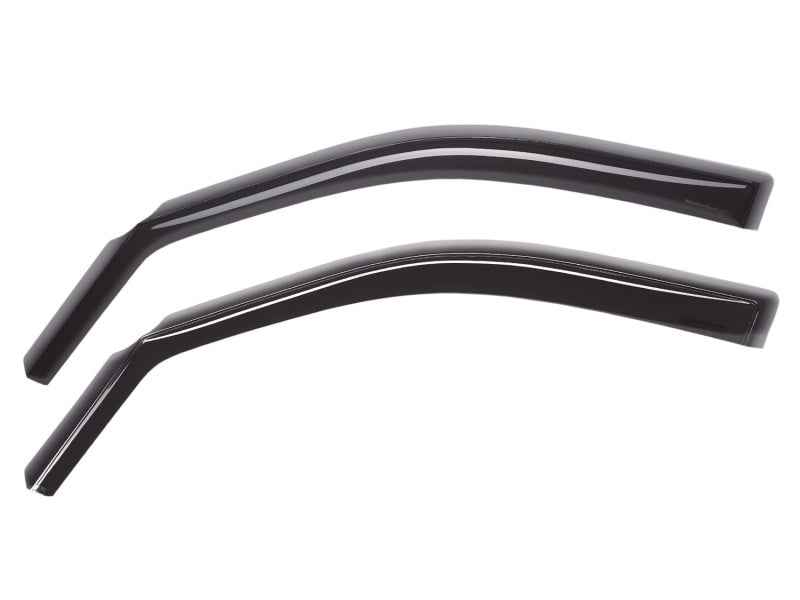 WeatherTech 21-25 Ford F-150 Front Side Window Deflectors - Matte Blk
