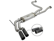 Load image into Gallery viewer, aFe Rebel Series 3in 409 SS Cat-Back Exhaust w/ Black Tips 04-15 Nissan Titan V8 5.6L