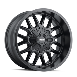 Mayhem 8107 Cogent 20x9 / 5x127 BP / 0mm Offset / 87.1mm Hub Matte Black Wheel