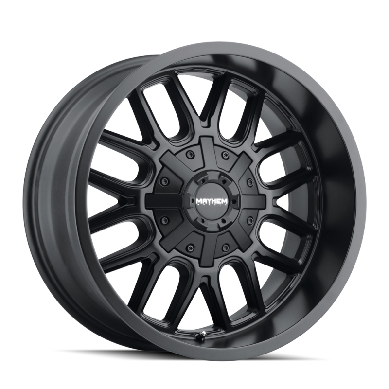 Mayhem 8107 Cogent 20x9 / 6x135 BP / 0mm Offset / 106mm Hub Matte Black Wheel