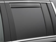 Load image into Gallery viewer, WeatherTech 15-19 Cadillac Escalade Rear Side Window Deflectors - Dark Smoke