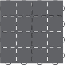 Load image into Gallery viewer, WeatherTech TechFloor 12in x 12in Solid Floor Tile w/ Raised Squares - Dark Grey