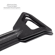 Load image into Gallery viewer, Go Rhino Xventure Gear Sharktooth Stackable Shovel - Textured Black