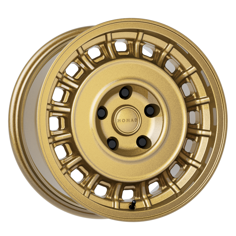 Nomad N502GR Arvo 15x7in / 5x114.3 BP / 15mm Offset / 72.62mm Bore - Gloss Gold Wheel