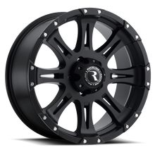 Load image into Gallery viewer, Raceline 981 Raptor 18x9in / 6x139.7 BP / 25mm Offset / 106.1mm Bore - Satin Black Wheel