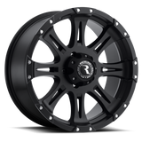 Raceline 981 Raptor 18x9in / 8x170 BP / 20mm Offset / 125.2mm Bore - Satin Black Wheel