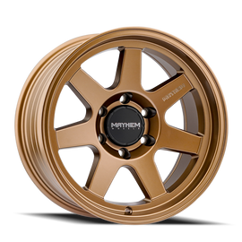 Mayhem 8307 Convoy 17x9 / 5x127 BP/ -6mm Offset / 78.1mm Hub Matte Black Wheel