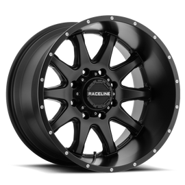 Raceline 930B Shift 20x9in / 5x150/5x139.7 BP / 0mm Offset / 110.3mm Bore - Satin Black Wheel