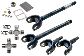 Revolution Gear & Axle 2018+ Jeep Wrangler JL & JT Chromoly Discovery Series Front Axle Kit w/FAD