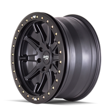Load image into Gallery viewer, Dirty Life 9304 DT-2 20x9 / 5x139.7 BP / 12mm Offset / 87.1mm Hub Matte Black Wheel - Beadlock