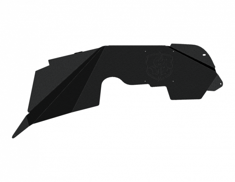Road Armor 07-16 Jeep Wrangler JK Stealth Front Fender Liner Body Armor - Raw - Underdog Motorsports