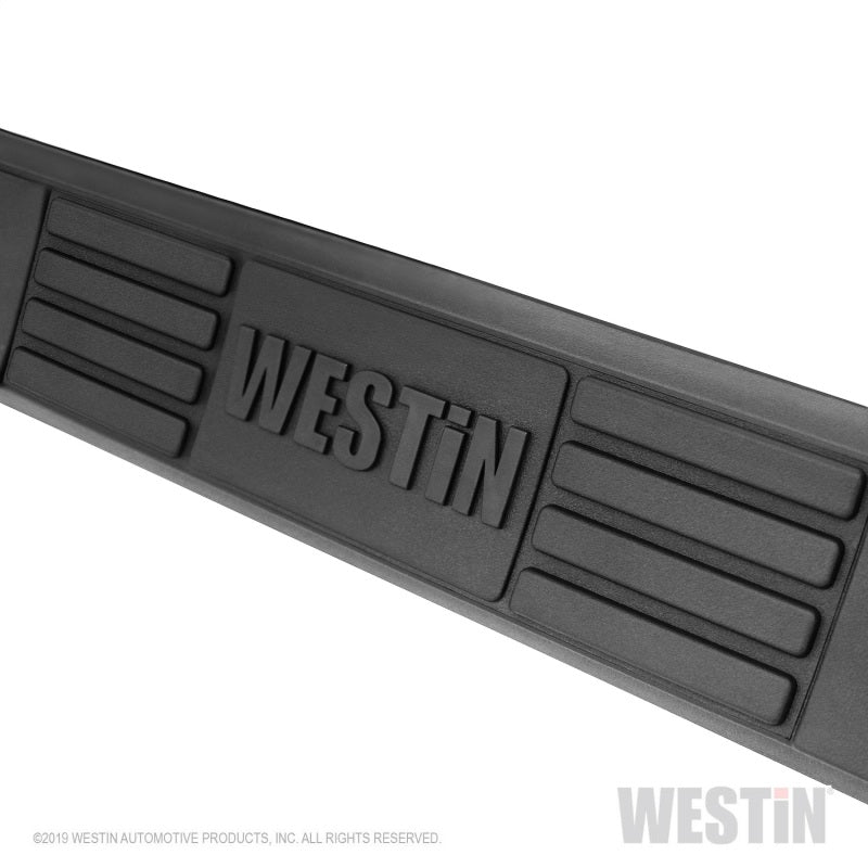 Westin 19-22 Chevrolet Silverado 1500 DC E-Series 3 Nerf Step Bars - Blk