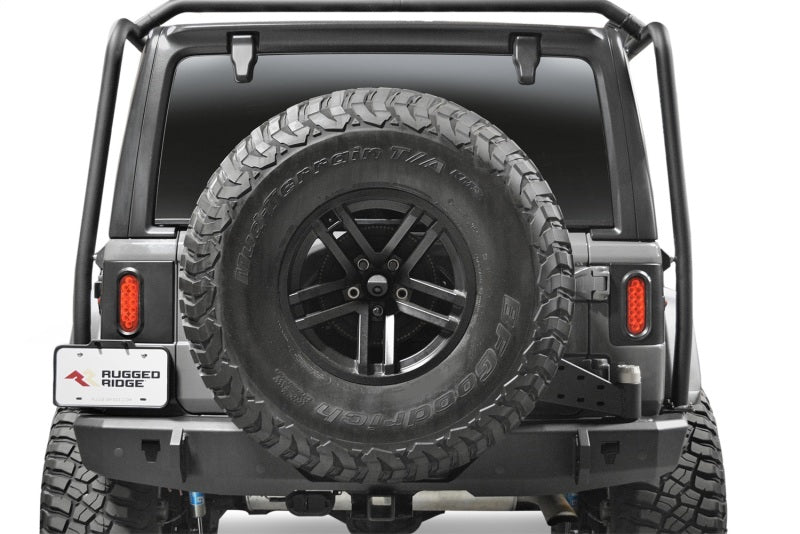 Rugged Ridge 18-24 Jeep Wrangler JL/JLU Flush Mount Tail Light (Pair) - Blk