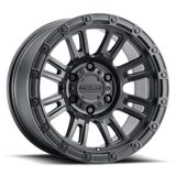 Raceline 956B Compass 17x9in / 6x139.7 BP / -12mm Offset / 106.1mm Bore - Satin Black Wheel