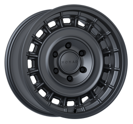 Nomad N502DU Arvo 17x8.5in / 5x127 BP / 0mm Offset / 78.1mm Bore - Dark Gunmetal Wheel