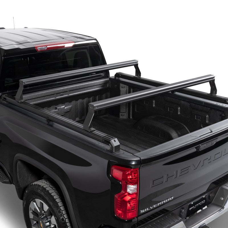 Putco 19-23 Chevrolet Silverado LD & HD/ GMC Sierra LD & HD Venture TEC Quick Tec Rail - 8ft Bed