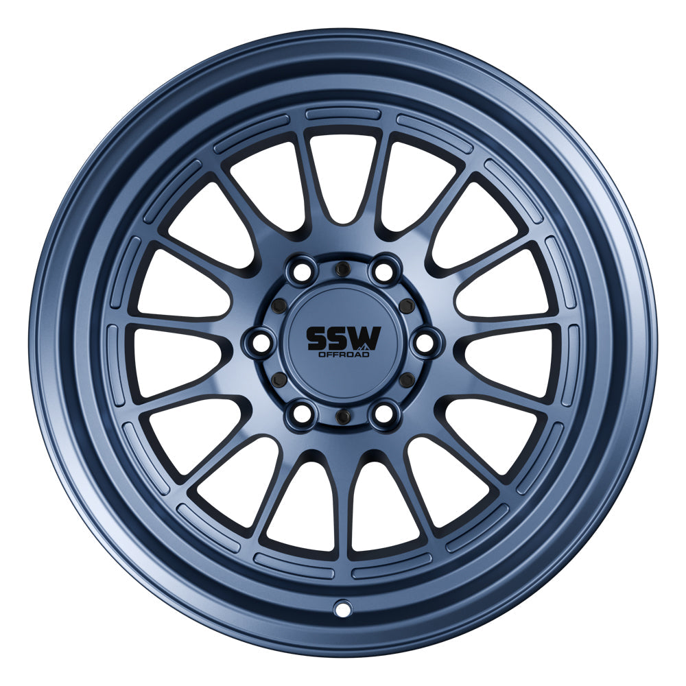 DAKAR / MATTE BLUE / 17X9.0 -25