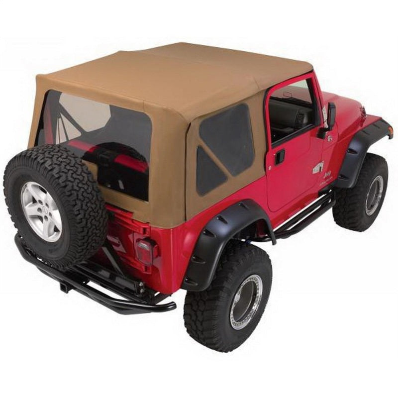 Rampage 1997-2006 Jeep Wrangler(TJ) Complete Top - Spice Denim