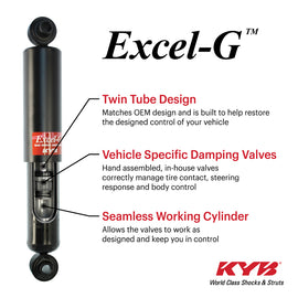 KYB 16-23 Toyota Tacoma RWD Excel-G Gas Strut - Front