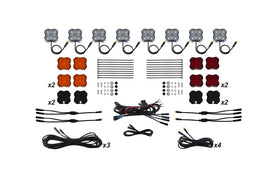 Diode Dynamics Stage Series Single-Color LED Rock Light Kit - 8-Pack