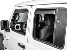Load image into Gallery viewer, WeatherTech 20-23 Jeep Gladiator Side Window Deflectors - Dark Smoke