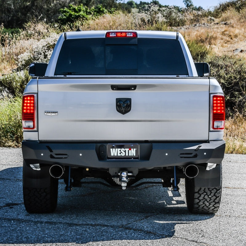 Westin 09-18 Ram 1500 Pro-Series Rear Bumper - Textured Black