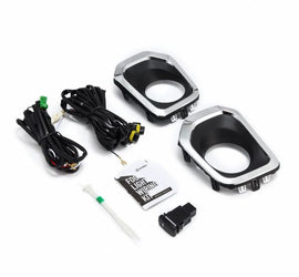 AlphaRex 16-22 Toyota Tacoma Bezel & Wiring Kit (Does Not Include Fog Lights)