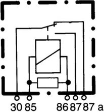 Load image into Gallery viewer, Hella Relay Micro Iso 5 Pole 12V Spst Res