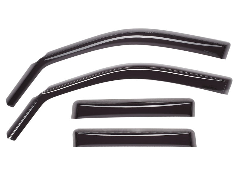 WeatherTech 03-10 Porsche Cayenne Front and Rear Side Window Deflectors - Dark Smoke