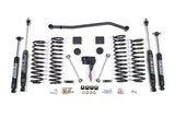 Zone Offroad 12-18 Jeep JK 2dr 4in Suspension Kit