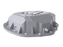 Load image into Gallery viewer, aFe Street Series Rear Differential Cover Raw w/ Machined Fins 20-21 GM Trucks V8-6.6L
