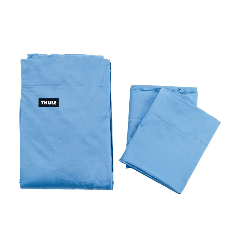 Thule Tepui Foothill Sheets Size 84in x 47in (Incl. Fitted Sheet/Flat Sheet/2 Pillow Cases) - Blue