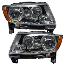 Load image into Gallery viewer, Oracle 11-13 Jeep Grand Cherokee SMD HL (Non-HID) - Chrome - ColorSHIFT w/ Simple Controller