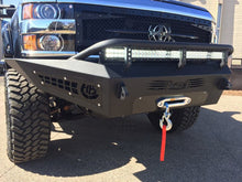 Load image into Gallery viewer, Addictive Desert Designs 15-18 Chevy Silverado 2500 HoneyBadger Front Bumper w/ Winch Mount