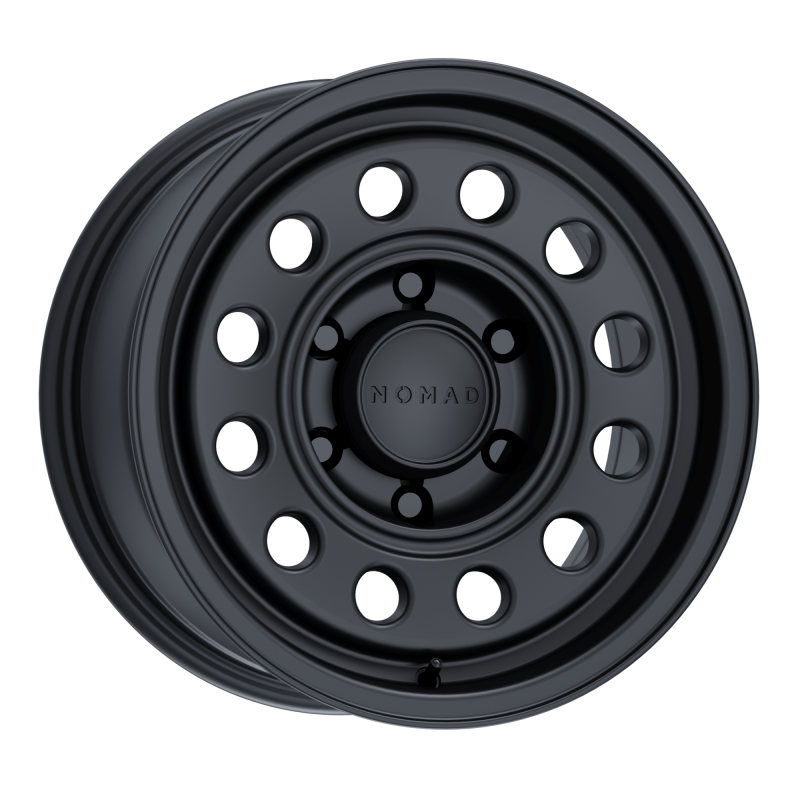 Nomad N501SB Convoy 18x8in / 5x130 BP / 25mm Offset / 71.6mm Bore - Satin Black Wheel