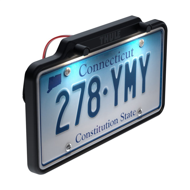 Thule License Plate Holder (For Hanging Hitch-Mount Bike Racks) - Black