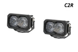 Diode Dynamics C2R White Flood Standard LED Pod (Pair)