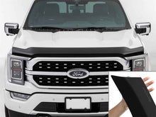 Load image into Gallery viewer, WeatherTech 21-26 Ford F-150 Hood Protector - Matte Black