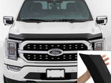 WeatherTech 21-26 Ford F-150 Hood Protector - Matte Black