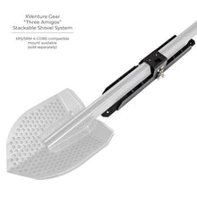 Load image into Gallery viewer, Go Rhino Xventure Gear Sharktooth Stackable Shovel - Textured Black