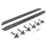 Go Rhino 21-22 Ford Bronco (Excl. Sport) 4DR RB10 Slim Running Boards Kit (w/Brackets) - Tex. Blk