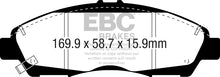 Load image into Gallery viewer, EBC 2016+ Cadillac XT5 Ultimax2 Front Brake Pads